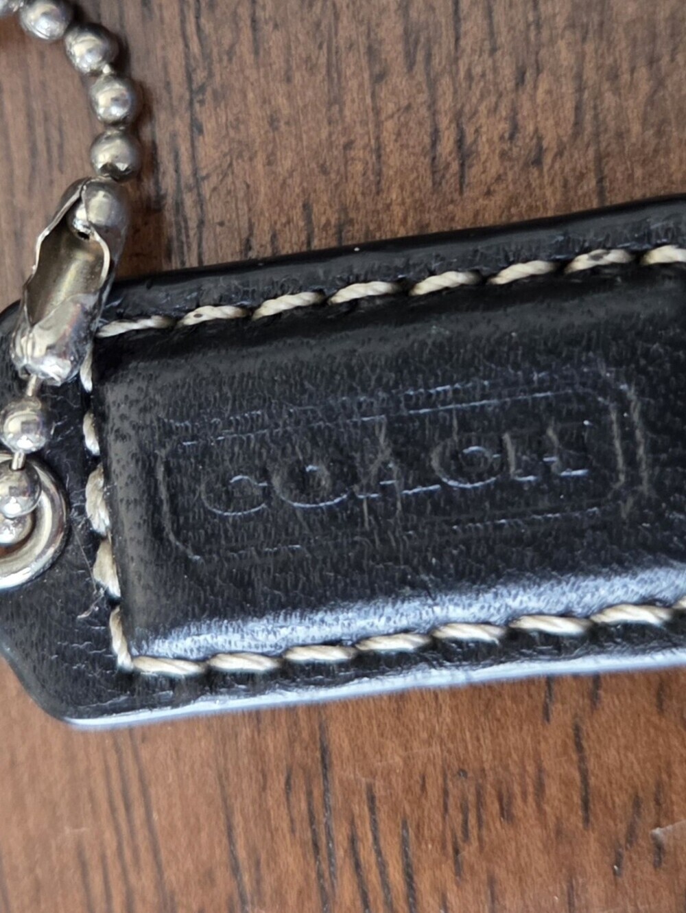 Coach Y2K Signature Skinny Monogram Canvas Wristlet Black Gray - Picture 2 of 8